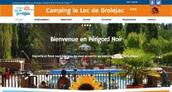 Desktop Screenshot of camping-dulac-dordogne.com